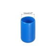 thumbnail image 2 of Uxcell Rubber End Caps Cover Vinyl Screw Thread Protector Round Vacuum Caps for Screw Bolt Pipes 1/2 inch 50Pcs, 2 of 5