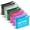 Multicolored, variant on Extra Capacity Plastic Hanging File Folders Letter Size,Heavy Duty 2" Expanding Accordian Pocket with Black Insert Gasket, Filing Cabinet Folders,6 Pack Colored File Hanging Folders Organizer