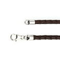 thumbnail image 3 of Bling Jewelry Mens Unisex Genuine Leather Braided Cord Necklace for Teens and Men Various Lengths, 3 of 5