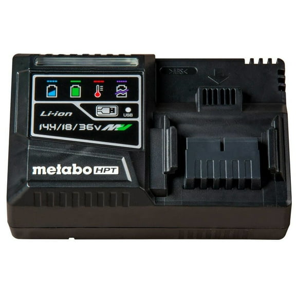 Metabo Hpt 18V/36V Rapid Charger With Usb Port