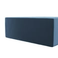 thumbnail image 6 of Novogratz The Flower Kids Ottoman Pouf, Indigo Blue Velour, 6 of 9