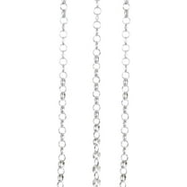 Herrnalise Crystal Garland Chandelier Octagon Beads Chain,Luxury Living Room Bedroom Window Door Chain Ornament String Decorations for Home Party Wedding Coffee House(3.3Ft,3 Pcs)