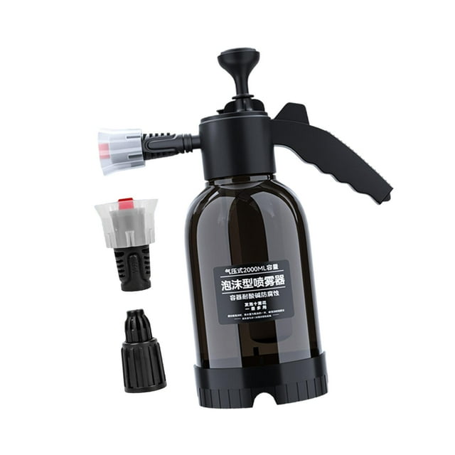 Pulverizador con bomba de espuma automática shamjiam 2,0 L Negro