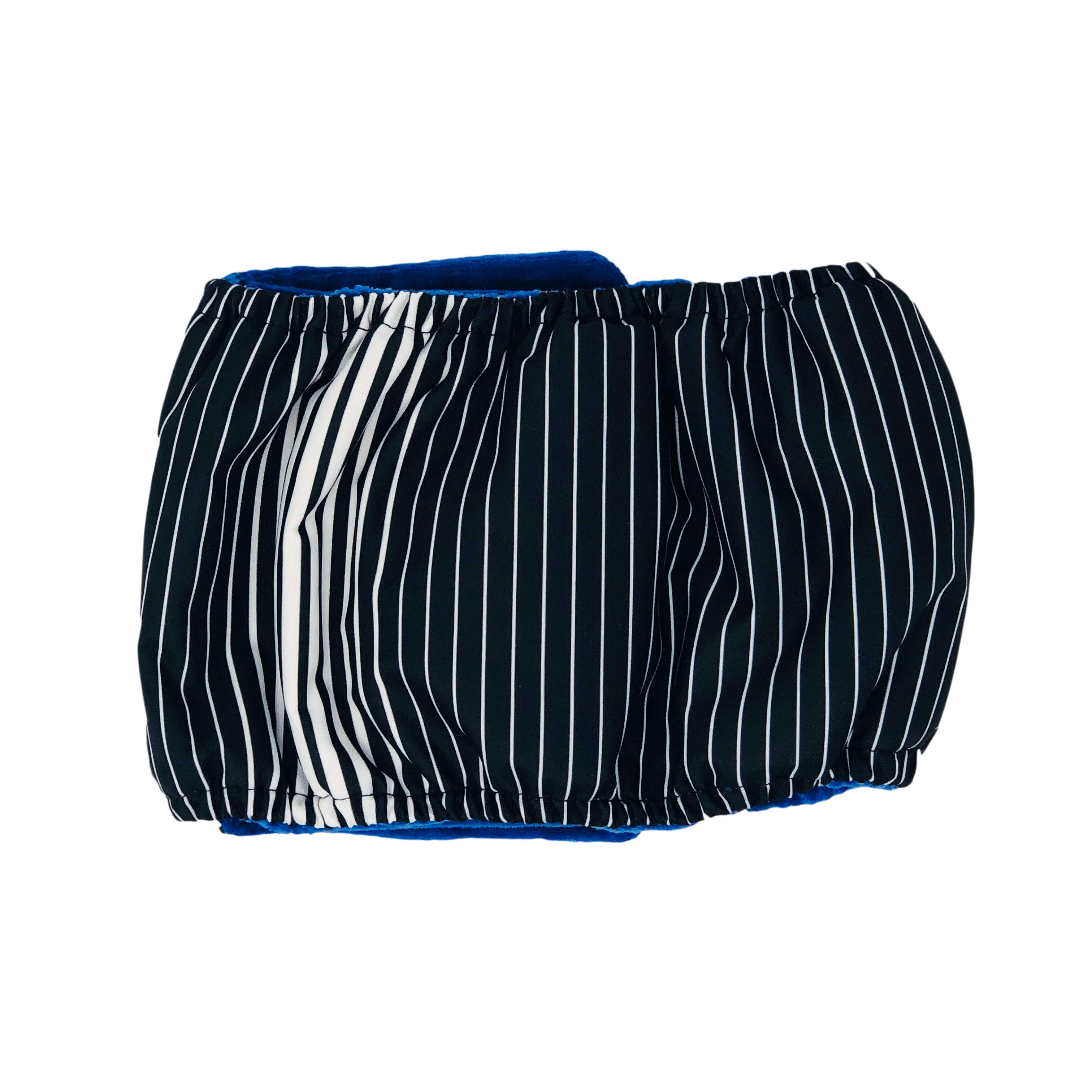 Barkertime Black Stripes Dog Belly Band Male Wrap