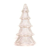 Tower Glass Christmas Tree-Christmas Tree Light Decorations, Colorful Tabletop Holiday Decoration, Colorful Tree For Indoor Holiday Decor, Christmas Eve Night Decor
