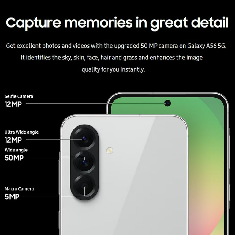 SAMSUNG Galaxy A56 5G Dual SIM (256GB, 8GB) 6.7