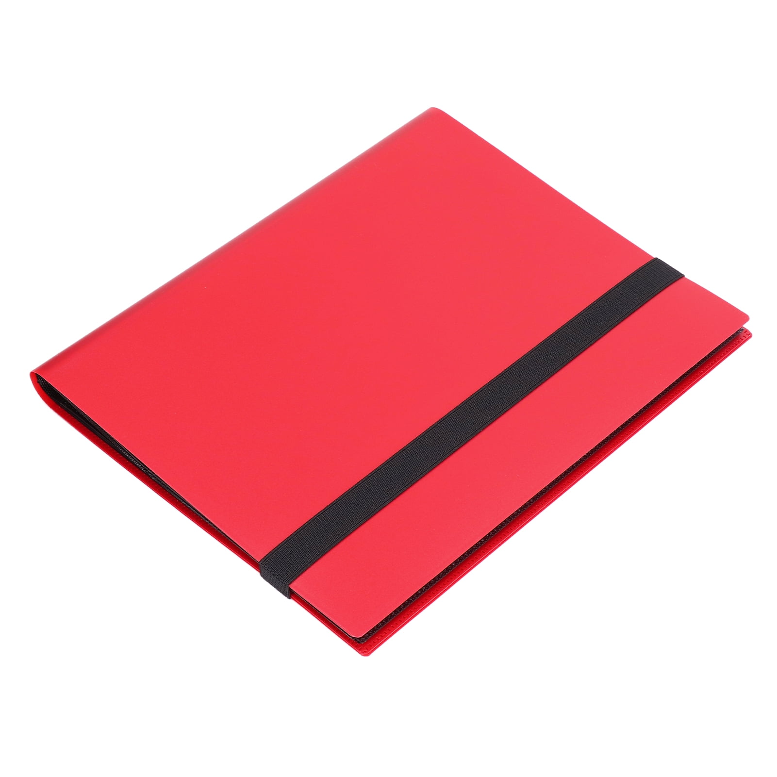 Card Collection Storage Album, Card Binder Colored Cover 20 Pages For