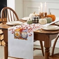 thumbnail image 3 of Fall Thanksgiving Table Runner, Autumn Thanksgiving Kitchen Dining Table Decoration for Home Party Decor 13x90 Inches, 3 of 9