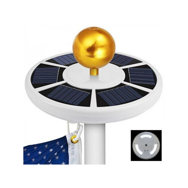 Solar Flag Pole Light 42 LED Flag Pole Lights Solar Powered Night Light