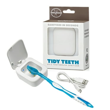 Tool Klean UV Toothbrush Sanitizer, Portable UV Toothbrush Sanitizer Holder, 1.5" H x 2.5" L x 2.0" W