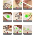 thumbnail image 3 of 150 Set 15 Colors T5 Snaps Plastic Button for Clothes Sewing Bibs Rain Coat Crafting Durable DIY and Sewing Project, 3 of 8