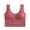 Red, variant on Women Bras U-shaped Sports Bra Without Steel Ring Yoga Bra Wireless Bra ArmyGreen M