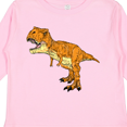 thumbnail image 4 of Inktastic Roaring T-rex Boys or Girls Long Sleeve Toddler T-Shirt, 4 of 5
