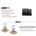 thumbnail image 4 of Winjet WJ30-0502-09 2015-2018 GMC Canyon Fog Light Kit with Custom Dash Panel Replacement Wiring Harness Switch Fuse Relay Pair Set Left and Right Driver Passenger Side OE Fitment for - Clear Lens, 4 of 4