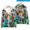 thumbnail image 3 of New Style Game Roblox Creative Peripheral Cartoon Cute Pullover Hooded Hooded Zipper Sweatshirt Adult Daily Necessities Gifts, 3 of 9