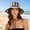 Navy, variant on Rove Studio Women's Plaid Bucket Sun Hat, UPF 50+ Sun Hats for Women with Chin Strap for Beach & Travel Multicolour One Size
