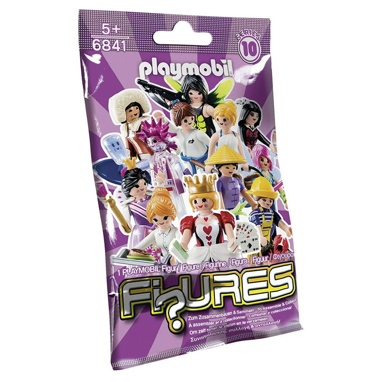 Playmobil Mini Figures Girls (5 Sealed Packs) Series 10 6841 