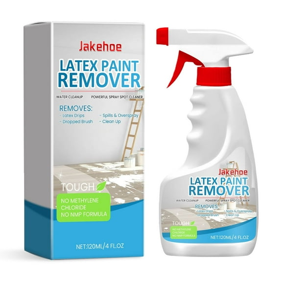 Latex paint remover for home cleaning, gentle and convenient for household cleaning