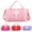 Hot Pink, variant on Ballet Dance Bag for Women Gym Travel Duffle Handbag Crossbody Purse Fashion Zipper Shoulder Tote Bags with Lace Pink