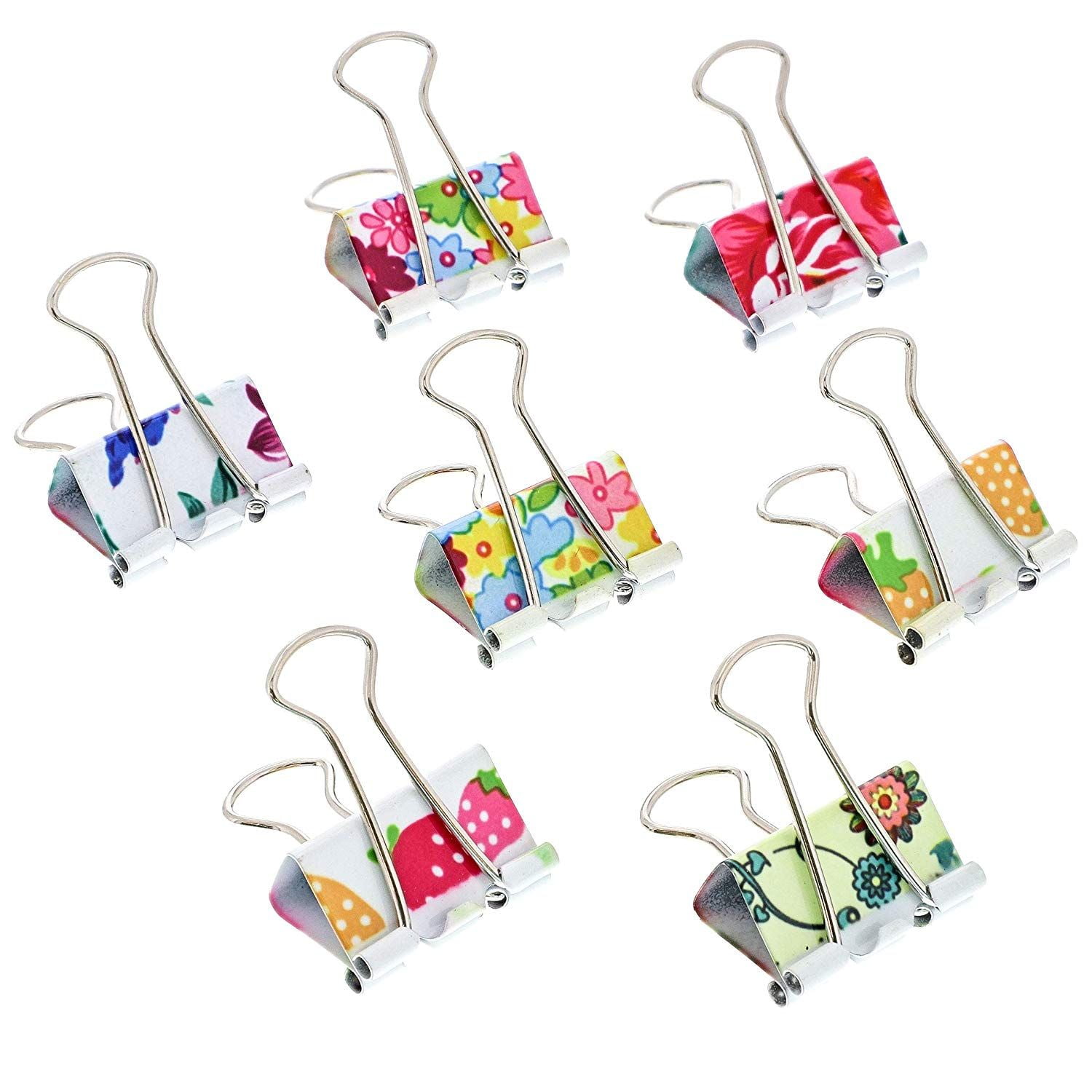 colored binder clips