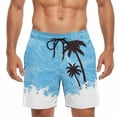 thumbnail image 4 of Tauxra Casual Swim Shorts for Men with Drawstring, Elastic Waist, Quick Dry, Lightweight for Beach, Hiking, 4 of 4