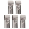 thumbnail image 1 of Shisuyan 5Pcs Curtain Wardrobe Rod Connector Clothes Rail Two-Way Extension Connectors, 1 of 9
