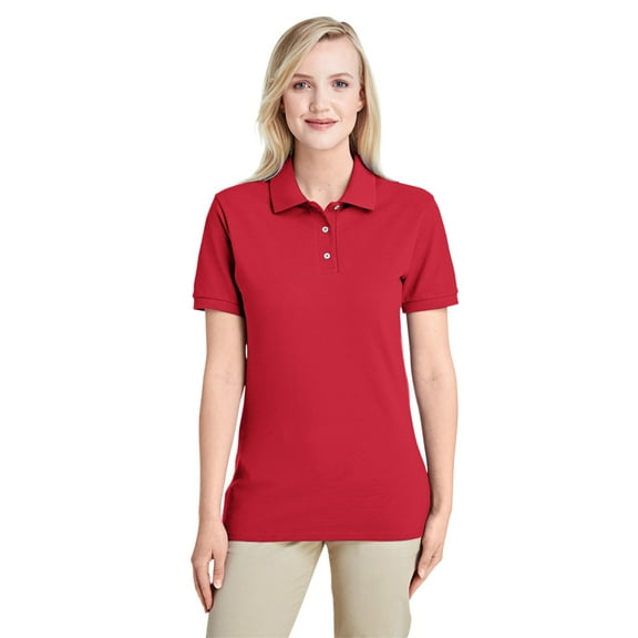 Jerzees Ladies' 6.5 oz. Premium 100% Ringspun Cotton Piqué Polo - 443WR
