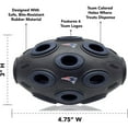 thumbnail image 3 of Pets First NFL New England Patriots Football Treat Dispensing Toy for Dogs and Cats, Rubber Ball Toy, 3 of 7