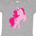 thumbnail image 4 of Inktastic Pink unicorn Girls Baby Bodysuit, 4 of 5