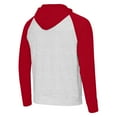 thumbnail image 3 of Men's Antigua Scarlet/Gray San Francisco 49ers Urgent Pullover Hoodie, 3 of 3