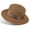 C_ Khaki, variant on UTSJKR Womens Flat Crown Wide Brim Sun Hat with Rhinestone Fabric Band for Summer Local Fair Stroll Afternoon Tea Downtown Errands Wrinkle Resistant Lightweight Travel Hat White