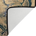 thumbnail image 5 of SKYSONIC Abstract Golden Marble Non-Slip Area Rug, Unique Vortex Floor Carpet Comfort Floor Mats Decor for Indoor Front Porch Living Room Bedroom Kitchen, 36"x24", 5 of 5