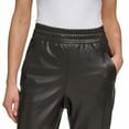 thumbnail image 4 of DKNY Jeans Ladies' Faux Leather Pull-On Pants, Black Large, 4 of 4