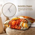 thumbnail image 5 of Autumn Pumpkin Throw Pillow Covers 16x16 Set of 2 Maple Leaves Couch Pillow Cases Thanksgiving Cushion Covers for Home Outdoor Sofa Decor, 5 of 6