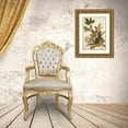 thumbnail image 3 of Audubon, John James 24x32 Gold Ornate Wood Framed with Double Matting Museum Art Print Titled - American Robin, 3 of 4