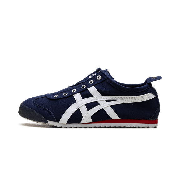 ONITSUKA TIGER MENS Mexico 66 Slip-On "Navy Off-White Red" 1183a360 401 1183a360 401 from Stadium Goods