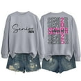 thumbnail image 3 of Clearance Sales Today Deals Prime Oversized Sweatshirt for Women Senior 2025 Sweatshirt Women Class Of 2025 Long Sleeve Pullover Casual Crewneck Tops Graduation 2025 Shirt, 3 of 3