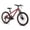 RED, variant on 24" Wheel Mountain Bike, 21 Speed with Dual Disc Brake Mountain Bicycle, Aluminum Frame Fits Teens Womens Mens MTB Cycling Bikes