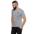 thumbnail image 4 of MATTHEW 6:33 Fitted men T-shirt (Heather Grey, XL), 4 of 6