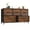 Brown, variant on 5-Drawer Storage Cabinet - Fabric & Metal Organizer with Wood Top - Multi-Use for Bedroom/Living Room/Lab - Brown/Black/Gray/White