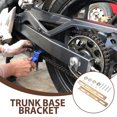 thumbnail image 3 of LOLIPPYY Iron Luggage Bracket Rectangular Multi Color For Motorcycle Scooter Easy Installation, 3 of 8