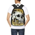 thumbnail image 6 of XMXT Travel Laptop Backpack for School Work, Halloween Skeleton Design Large Capacity Bookbag Travel Bag Backpacks for Women Men, 6 of 9
