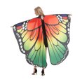 thumbnail image 4 of Châle Ailes de Papillon Cape Ailes Colorées Costume Cape pour Fête Halloween, 4 of 7