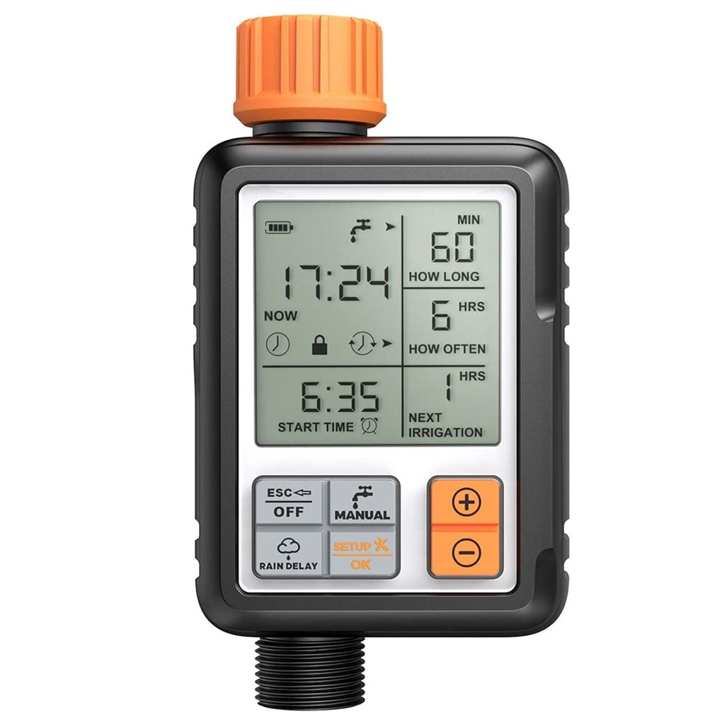 Watering Timer Automatic Smart Timing Sprinkler Large Screen Irrigation