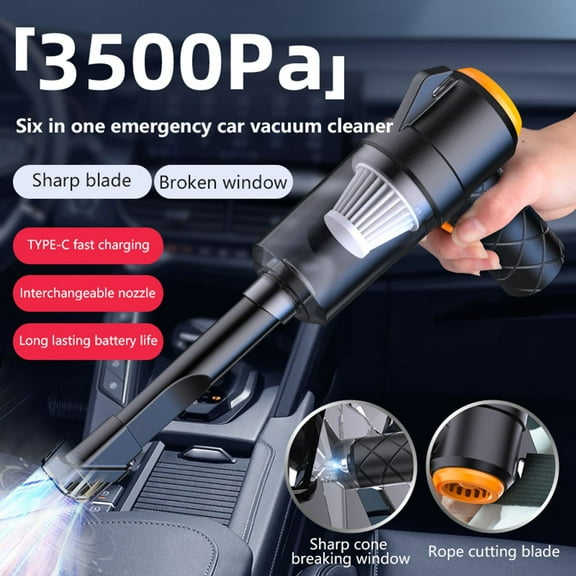 Wireless Car Vacuum 1200mAh Car Vacuum Dust Buster USB Charging 3500pa Suction Portable Cleaner Cordless Handheld Vacuum Cleaner
