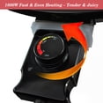 thumbnail image 5 of Techwood 1600W Indoor/Outdoor Electric Grill with Double Layer Stand, 5 of 6
