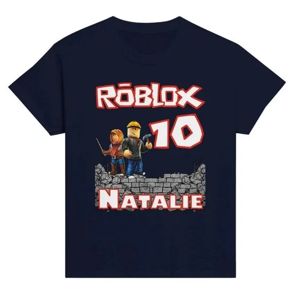 Roblox Birthday T-shirt / Gamer t-shirt / personalised tee / personalised