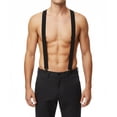 thumbnail image 6 of Black Hidden Suspenders for Men Under Clothes with 3 Snap Loop (1.48" Wide), 6 of 6