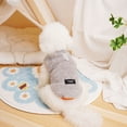 thumbnail image 3 of vnanda Easy to Clean Pet Coat Fleece Pet Clothes with Traction Rope Buckle Stylish Warm Dog Vest Coat for Pet Outfit Pet Cotton Coat, 3 of 8