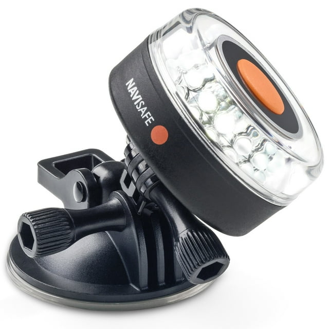 NAVISAFE ALL-WHITE 5 MODE 360 DEGREE 2NM W/SUCTION BASE